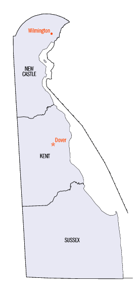 Delaware County Map